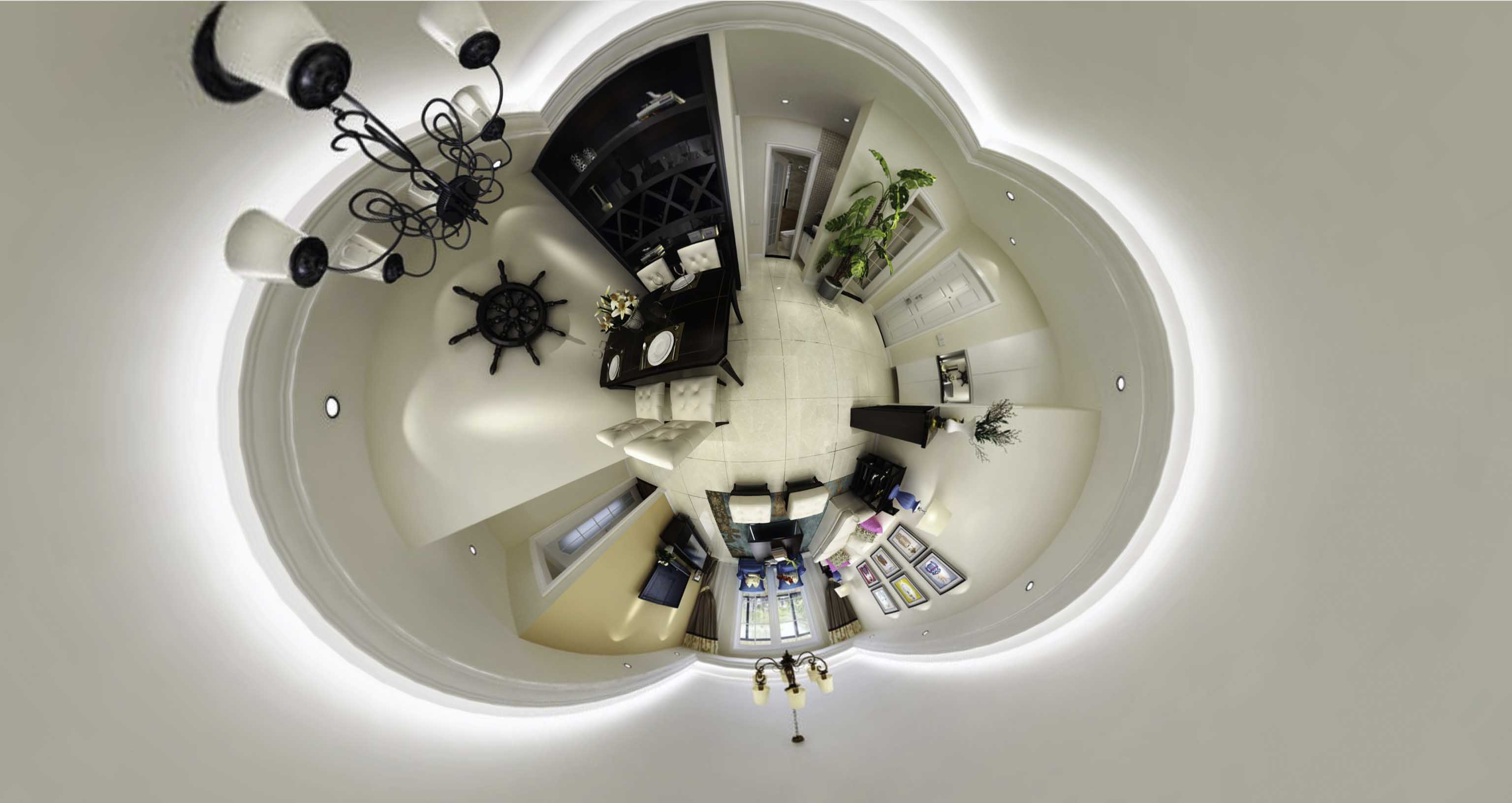 三门写出 720全景 VR全景 360全景之间的联系与区别